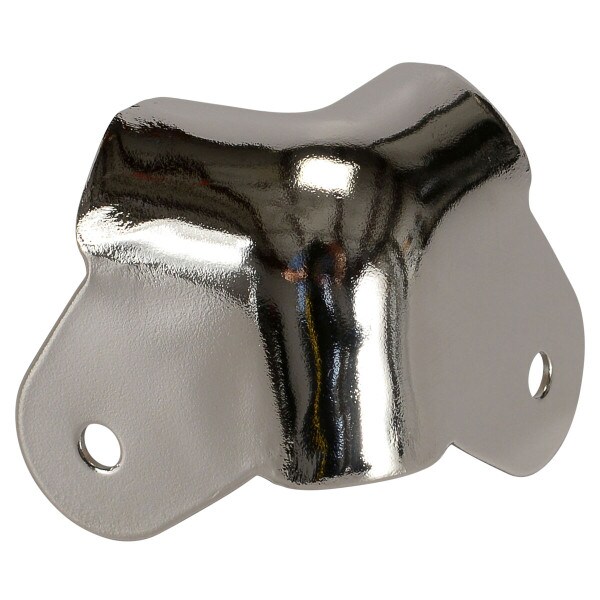 Main product image for Penn-Elcom C1824N Metal Cabinet Corner Nickel 2 Leg 262-157